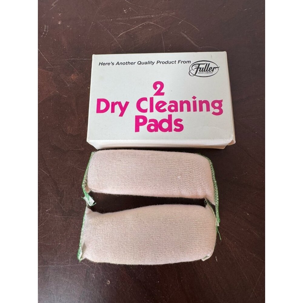 VTG Fuller Brush Company Dry Cleaning Box of 2 Old Stock Unused